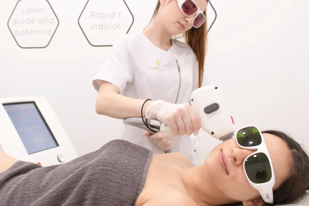 depilacion laser facial mujer - laser factory