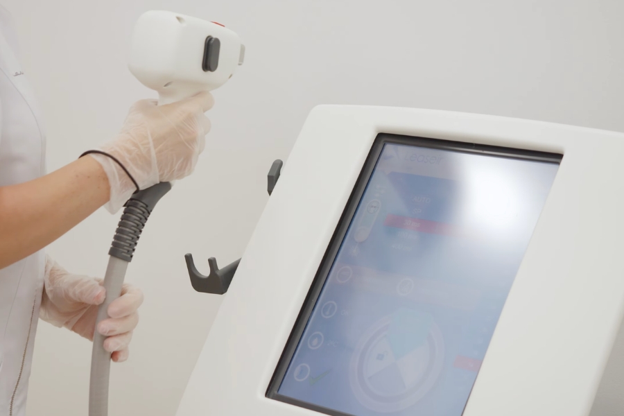 laser hair removal at home or specialized center
